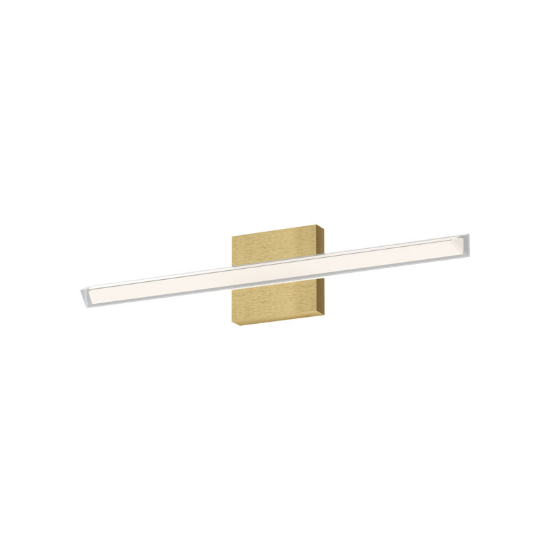 Saphir LED Wallchiere, Brushed Gold
