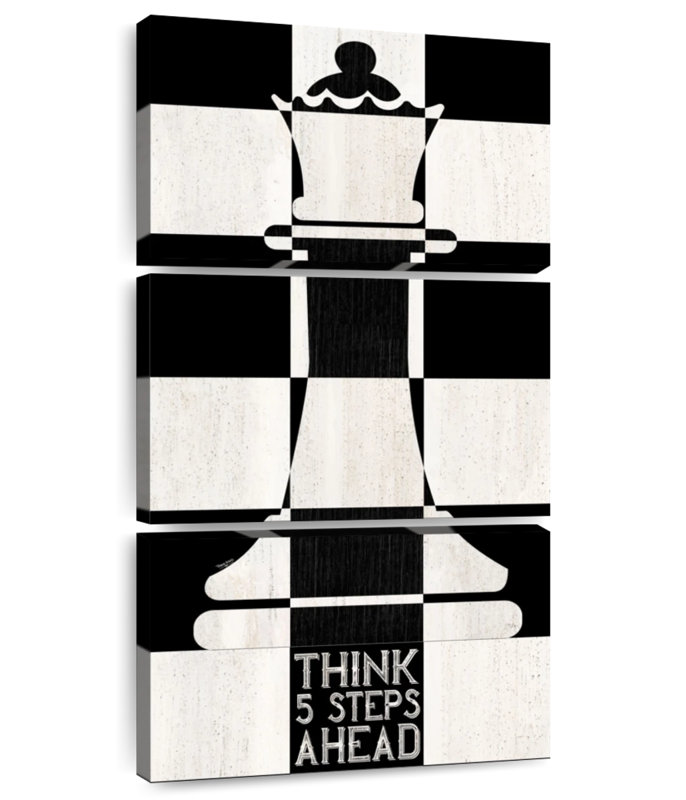 Chessboard Sentiment Vertical II, 44" H x 21" W
