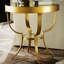 Gueridon Glass End Table