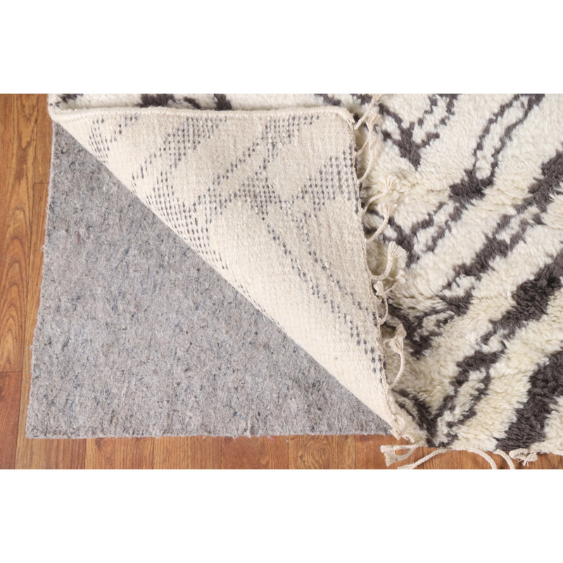 Tapis ivoire indien moelleux 5 x 8