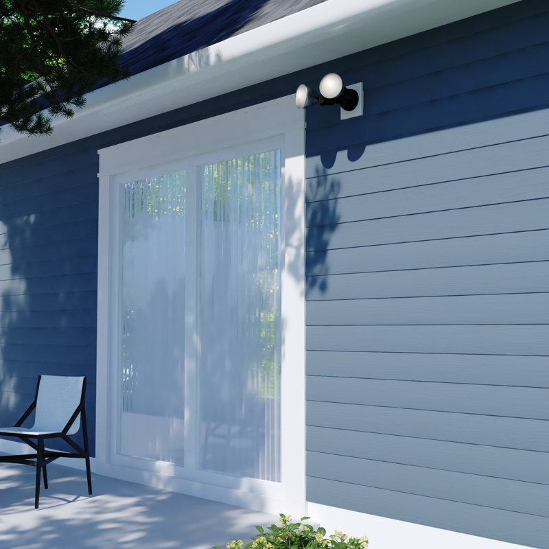 150 Watt Outdoor Security Flood Light with Motion Sensor (pack of 1), Black