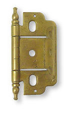 Charnière de porte simple décalée H 1,5 "x l 1,5"