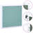 Wall Paneling in Silver/Green-94811439