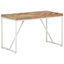Emmeline Solid Wood Top Metal Base Dining Table-2072187843-2072031718