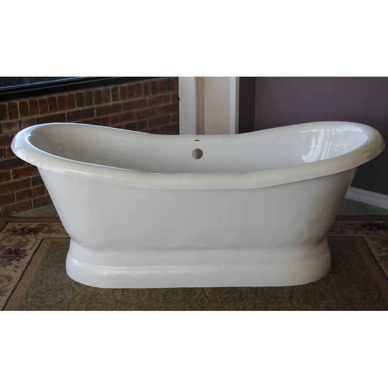 Empress 68" x 30" Pedestal Soaking Bathtub