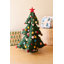 Arbre de Noël en feutre Kalalou avec ornements 3D et étoile - Grand format