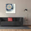 «Indigold XVII» par Lisa Audit, art mural sur toile-126338188-23063053