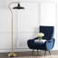 Lampe sur pied arquée 68 po Campbell