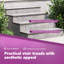 Silver Aluminium Stair Treads Rectangular-1426036007