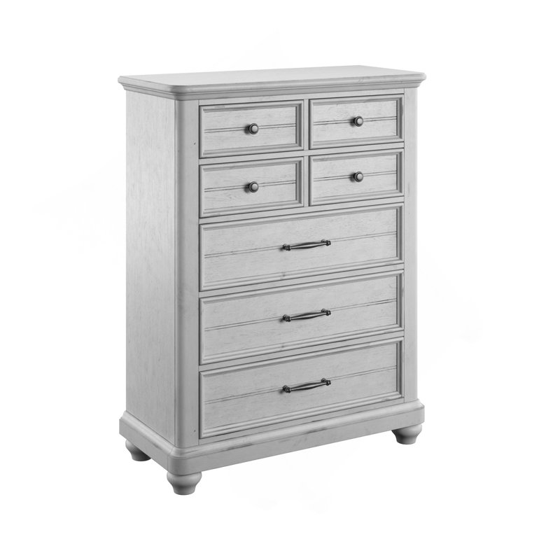 Gray 7-Drawer Chest