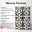 Rideau de douche Damask Harmony - Premium-302950137