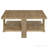 Mango Brown Square Coffee Table