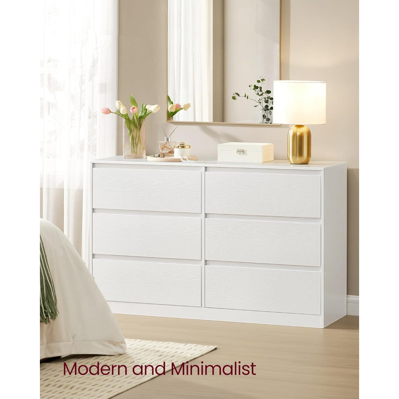 119.4cm W Chest of Drawers, White