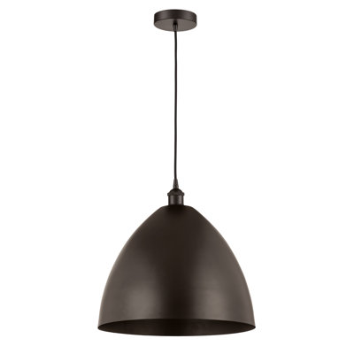 Luminaire suspendu conique à 1 lumière