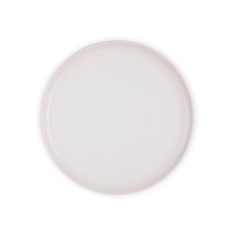 Le Creuset Coupe Dinner Plate, 27cm, Shell Pink