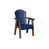 Light Blue/Antique Mahogany