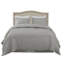 Tête de lit - Grand lit, tissu, garniture cloutée en cuivre, bordure grand rembourrée moderne à hauteur réglable, contreplaqué, support-981595321