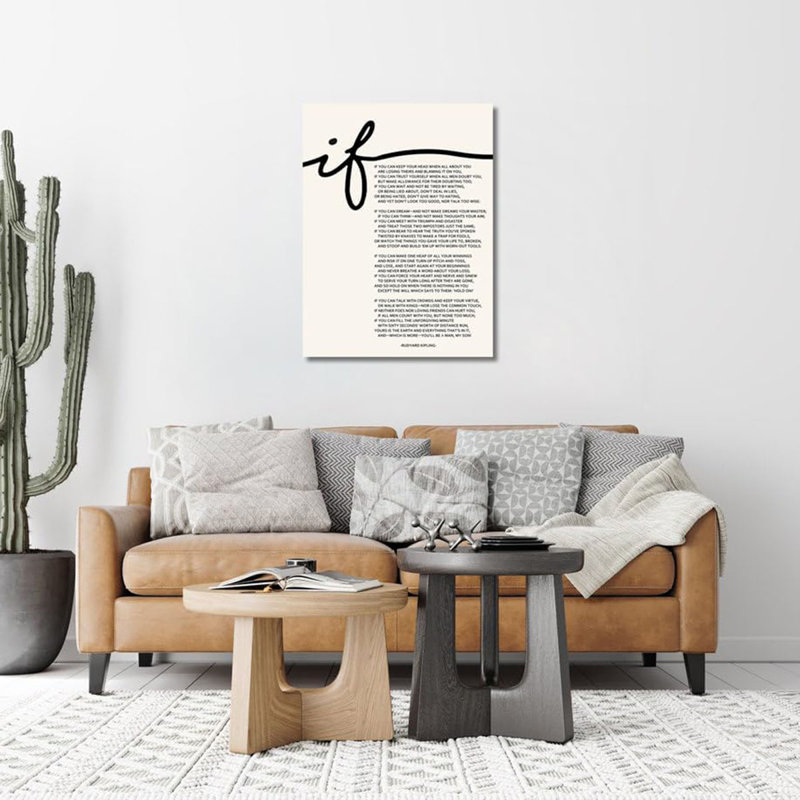 1 Piece Wrapped Canvas Wall Art