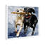 Chiens et chiots «Playtime Blue», reproduction d'art sur toile-1100374664-1100374548-1153399773