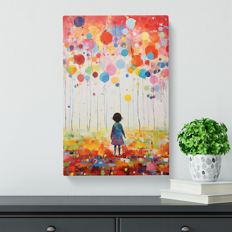 Kids Colour Field No.2 - No Frame Print, 60cm H x 40cm W x 3cm D