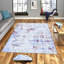 Tapis tissé élégant, 100% polyester, d'une hauteur de poils de 0,3 po | Pois antibactérien, feutre en PVC antidérapant, lavable à la machine | Impression 3D numérique, durable et facile à entretenir - parfaite pour n'importe quelle pièce-739935451