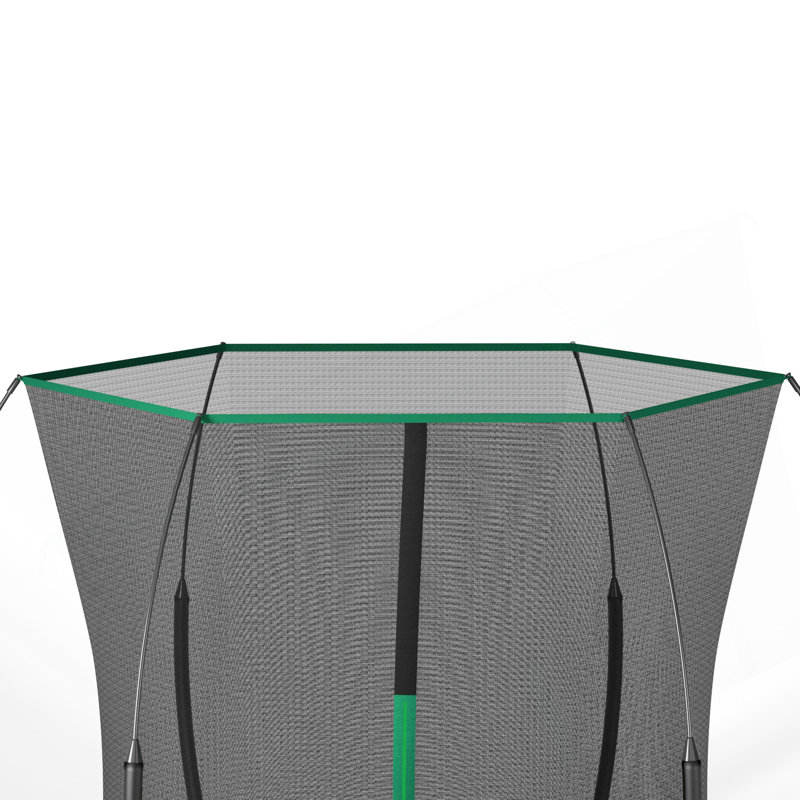Trampoline 8 pi Springfree No Gap - vert, Vert