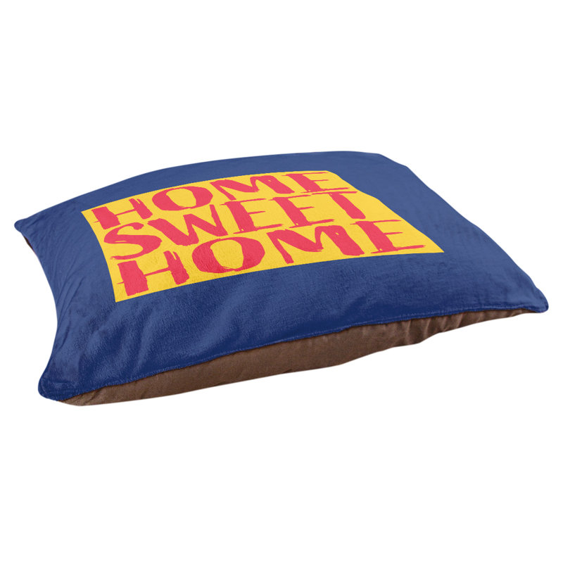 North Dakota Fleece Pet Bed, Small (18" L x 28" W), State Flag Colours