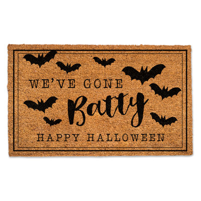 Hallis Non-Slip Halloween Outdoor Doormat