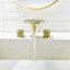 Robinet pour salle de bain à poignée large-123572258