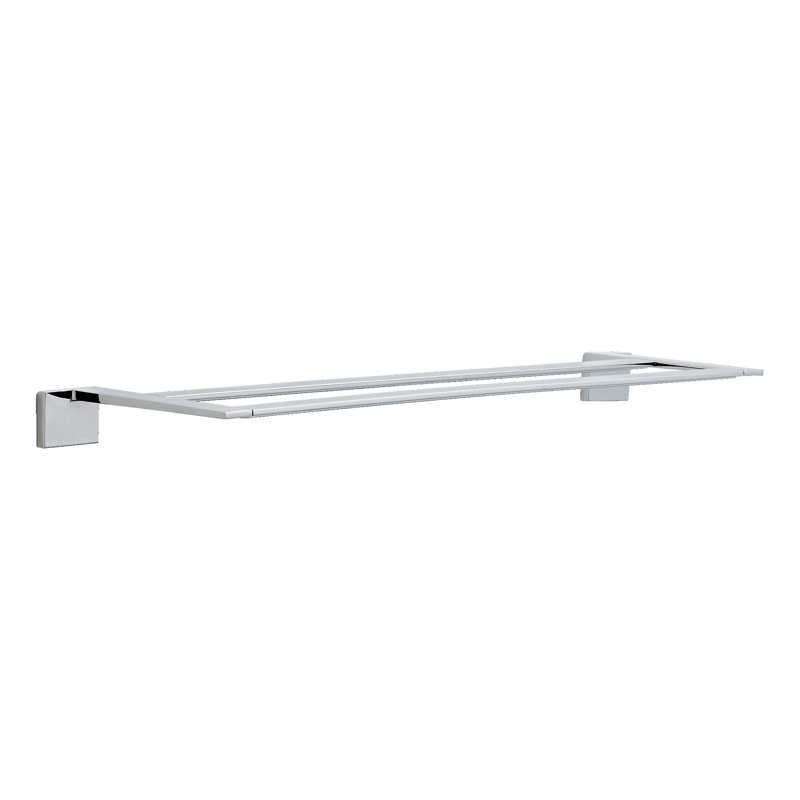 Porte-serviettes mural double 24 po Vero, Chrome