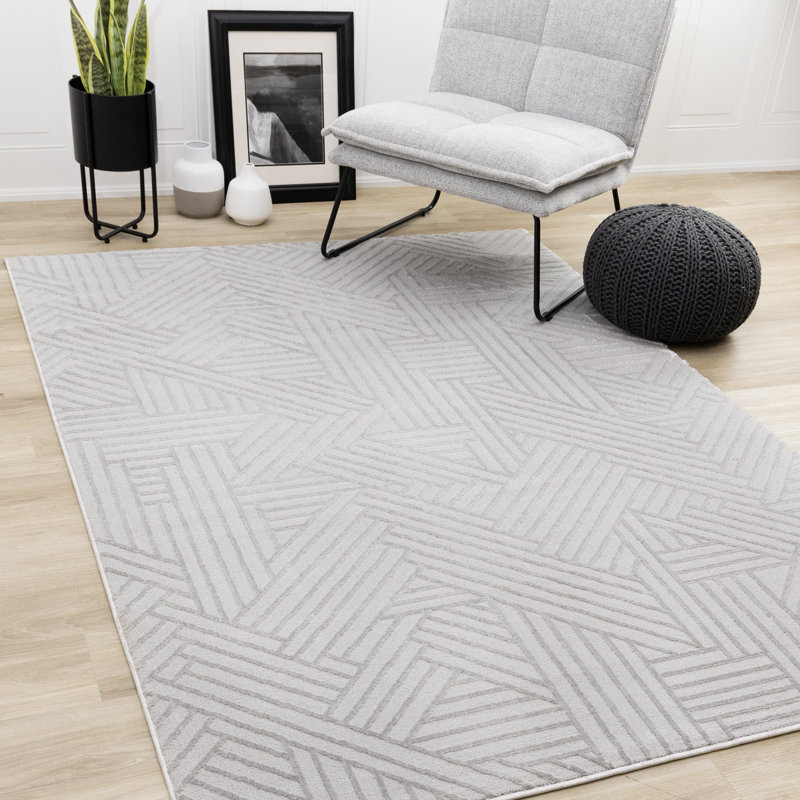 Tapis à motif géométrique Osiris, Rectangle 7 pi 10 po x 10 pi 6 po