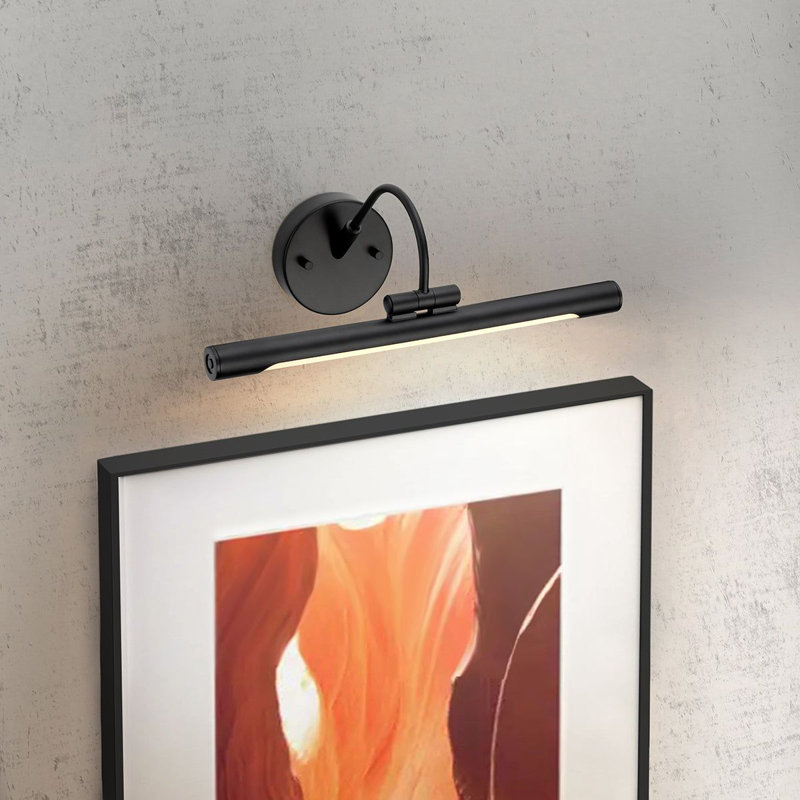 Alton LED Wall Mount Picture Light, Black
