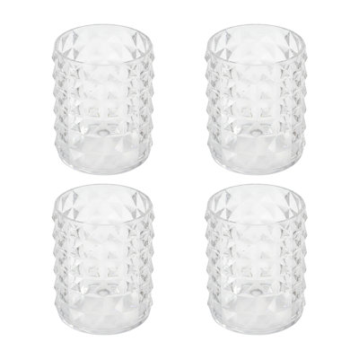 Makeup Brush Holder Makeup Tools Organizer 4-Piece Makeup Brush Storage Containers