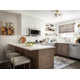 Margot 3 Light Semi Flush