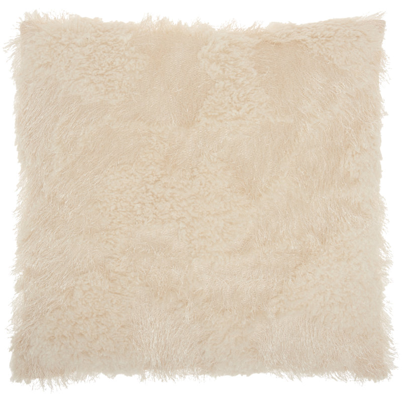 Throw Pillow, Cream
