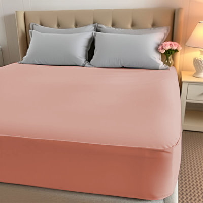 Paul's Microfibre Super Soft Brushed Deep Fitted Bed Sheet