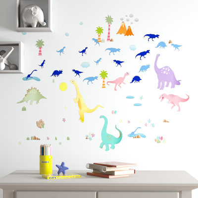 Décalcomanie murale « happy dinosaurs » Hillside