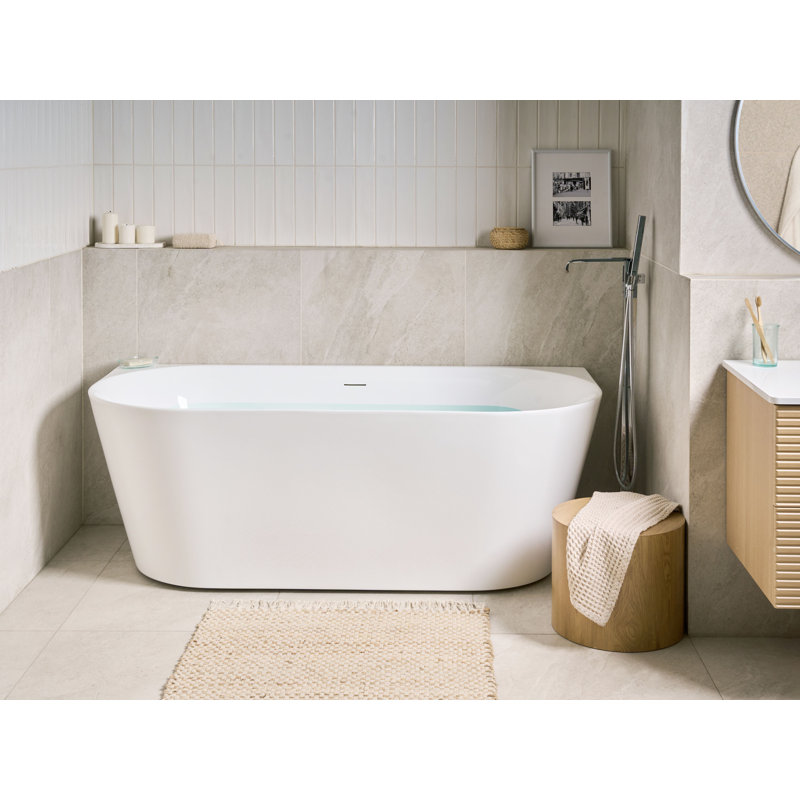 Mahone 1700mm x 790mm Corner Soaking Bathtub