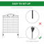 9.27m x 2.9m Decorative Fence Panel