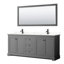 Meuble-lavabo double autoportant 72 po avec plateau en quartz Avery-98213412-98213417-98213413