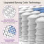 24Cm Memory Foam Pockect Sprung Coils Hybrid Mattress For Lower Motion, Mediun Firm Mattress in-a-Box-122112846