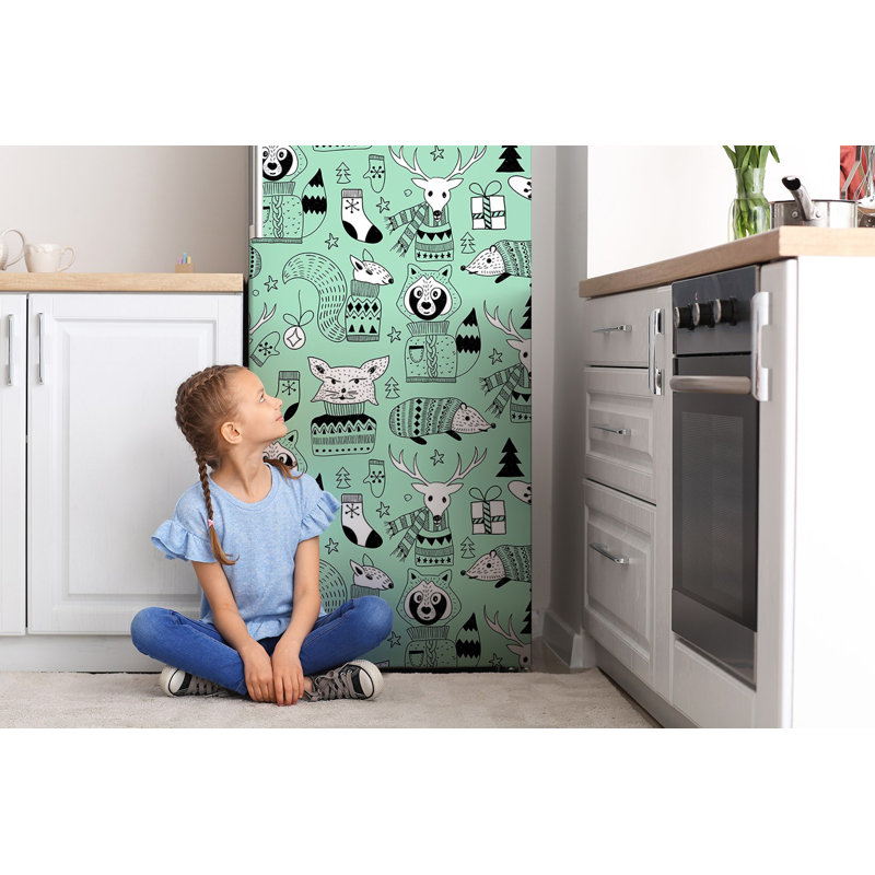 Animals Door Decal