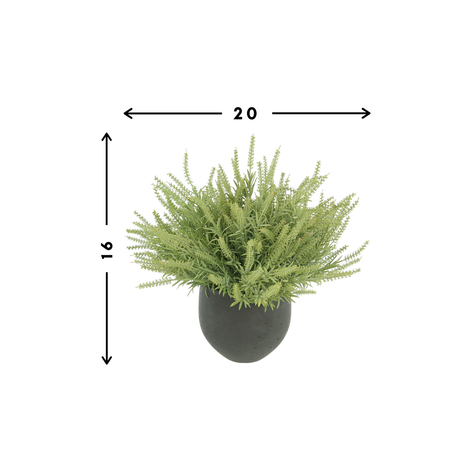 Astilbe Floral Arrangements in Fiberstone Pot