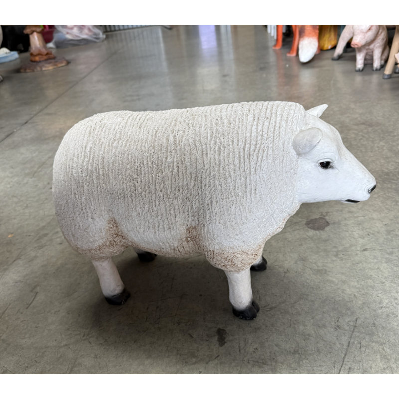 Statue de bébé mouton Texelaar