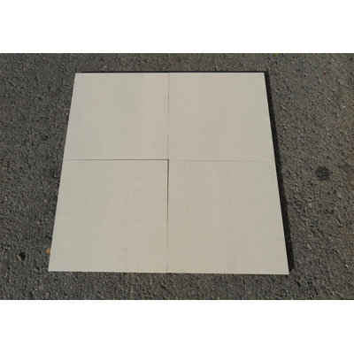Tuile de champ en porcelaine dépolie 12x12 Botticino