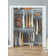 ShelfTrack 48" W - 72" W Closet System Starter Kit