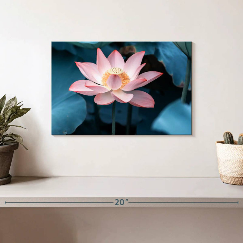 Harnek Midnight Lotus, 8" H x 12" W