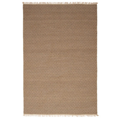 Sienna Brown Kilim 5'3" x 7'11"