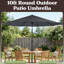 Parasol d'extérieur 10 pi Pure Garden-124192678