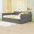 Queen Upholstered Daybed with USB Charging and Storage Drawers-1402547755